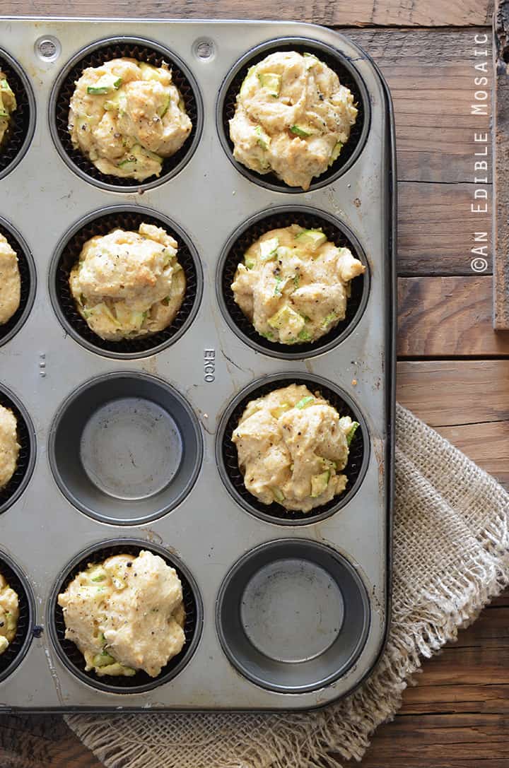 Savory Spiced Sour Cream Zucchini Muffins Recipe 2