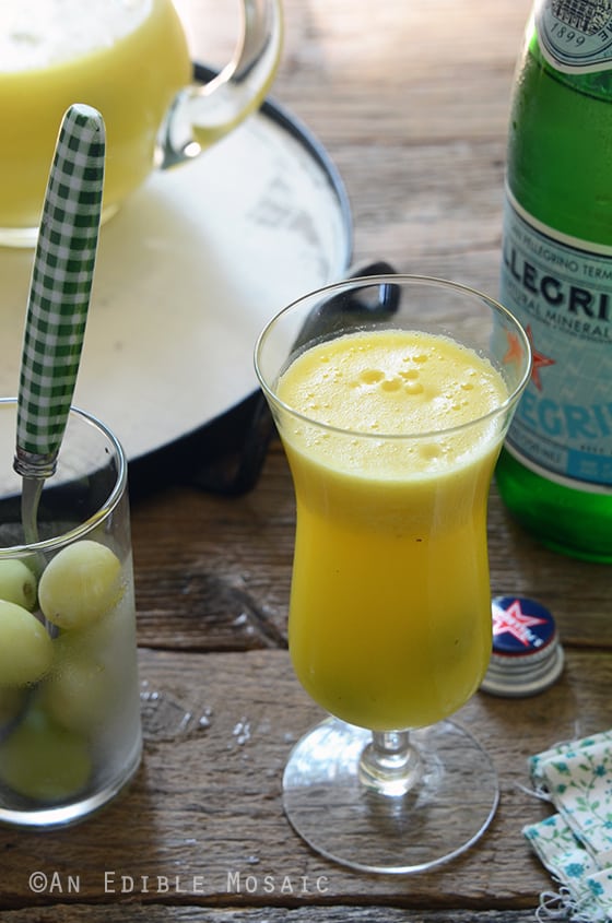 Sparkling Citrus Pineapple Ginger “Sangria” Mocktail