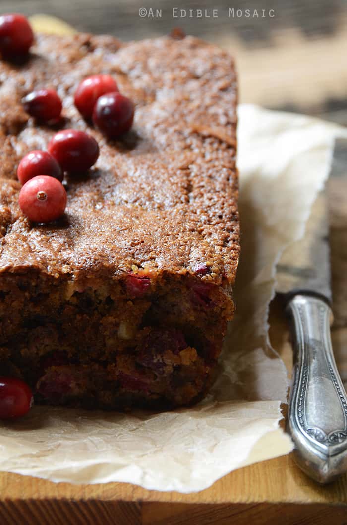 Paleo Cranberry Pecan Loaf 4