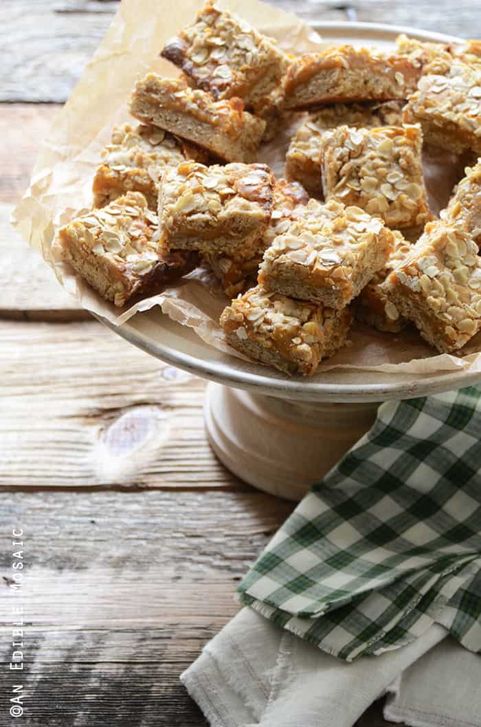 Salted Butterscotch Oat Bars