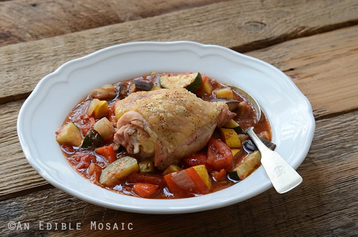 Roast Chicken Ratatouille {Paleo} 5