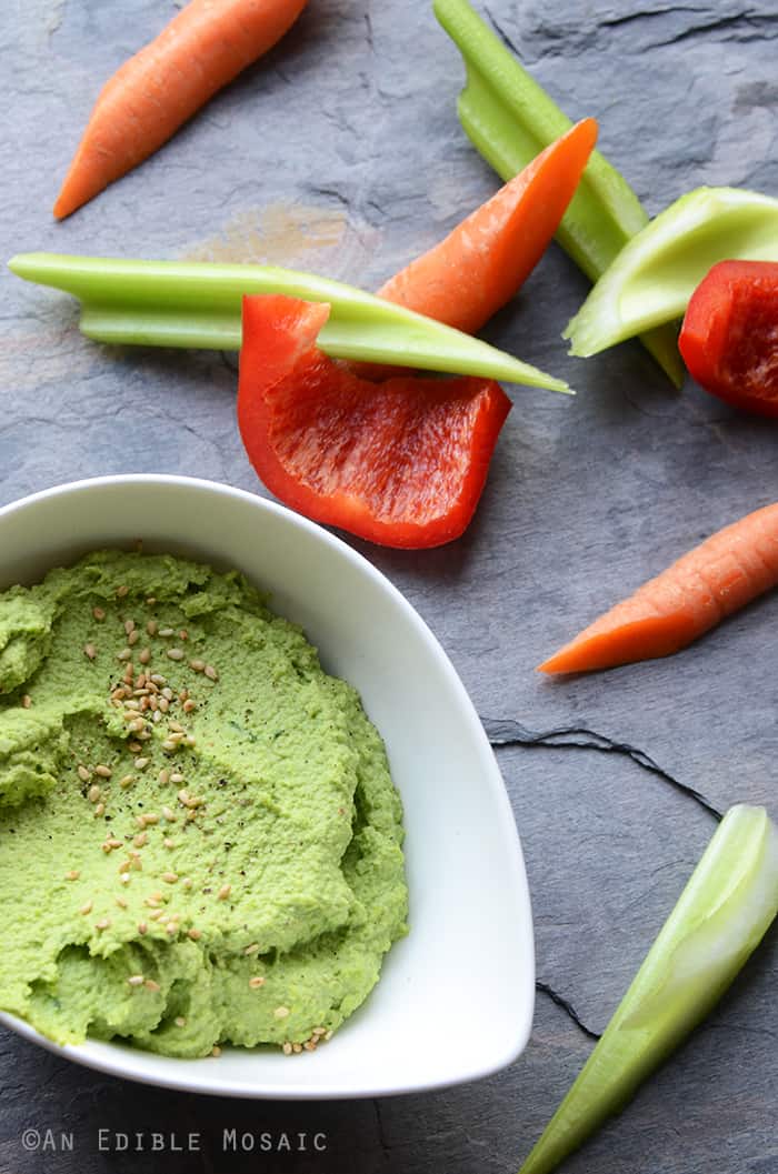 Incredibly Edible Edamame Dip 3