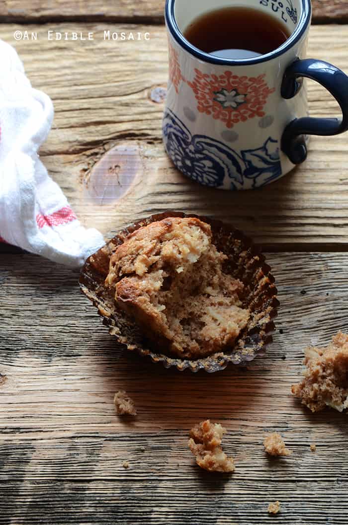 Whole Wheat Sour Milk Apple Cinnamon Muffins 4