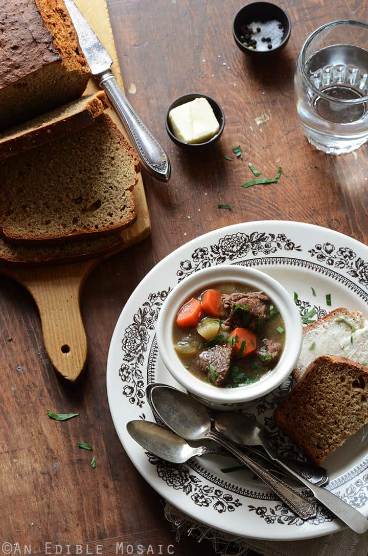 Guinness Beef Stew and Irish Brown Soda Bread 3