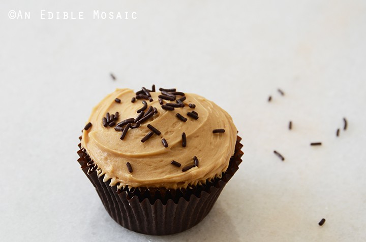 Vanilla Bean Guinness Cupcakes with Salted Coffee Caramel Buttercream 4