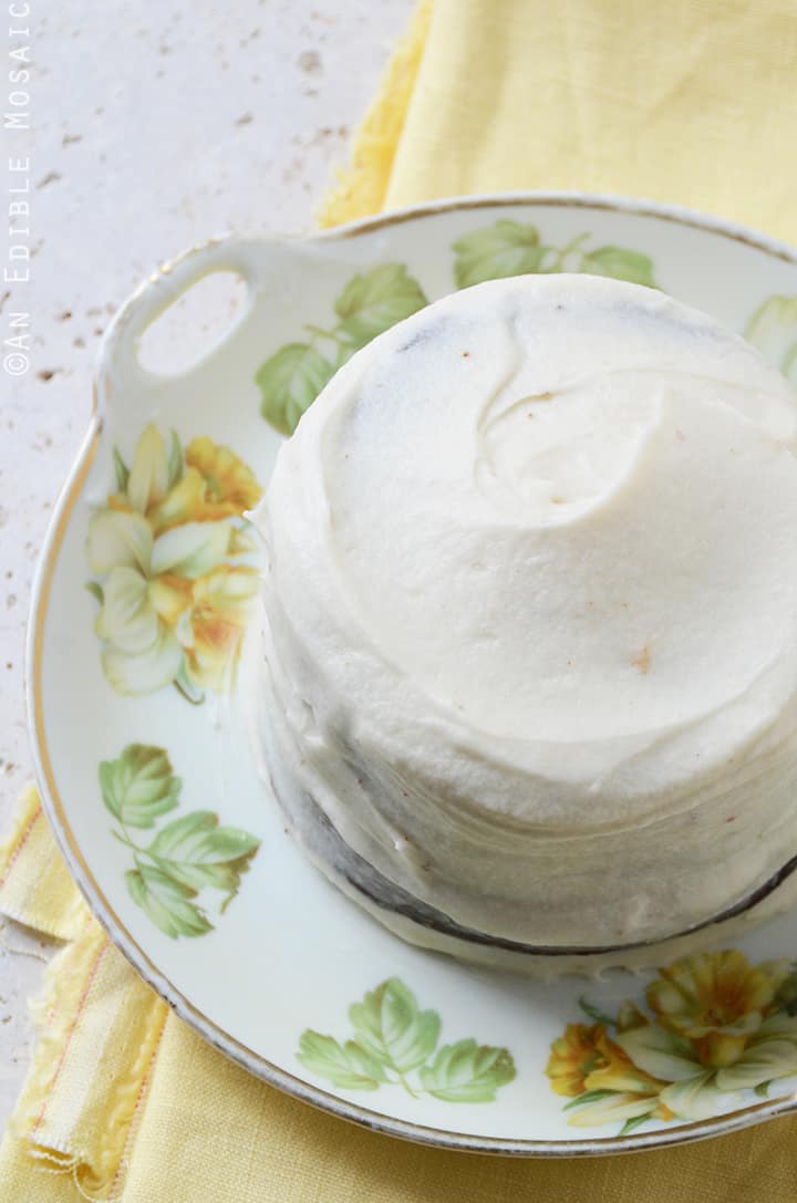 Carrot Cake with Maple Buttercream for Two 4