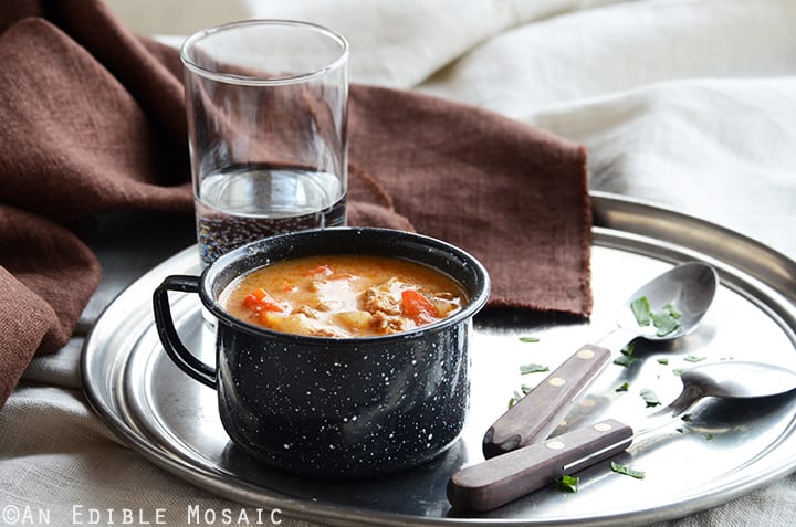 Quick Chicken Paprika Soup 3