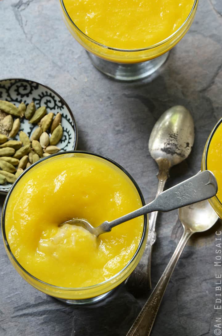 Cardamom-Spiced Tapioca Pudding with Fresh Mango Sauce 3