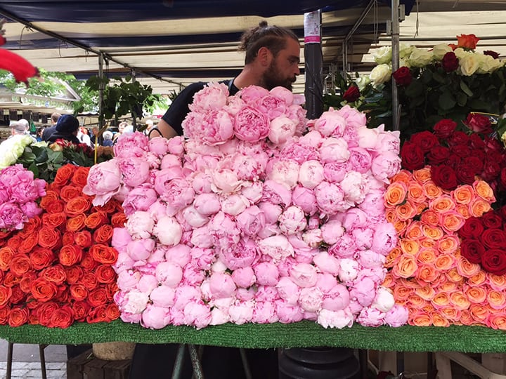 Flowers at Marche d'Aligre 2