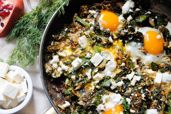 Israeli Green Shakshuka by Immigrant's Table