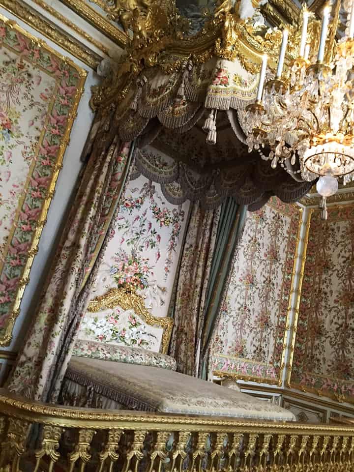 Marie Antoinette Bedchamber at Versailles