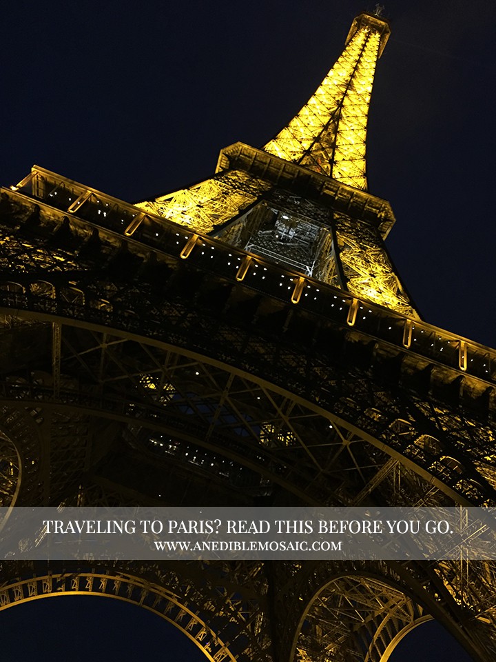 Photo of Eiffel Tower at Night for Article on Traveling to Paris