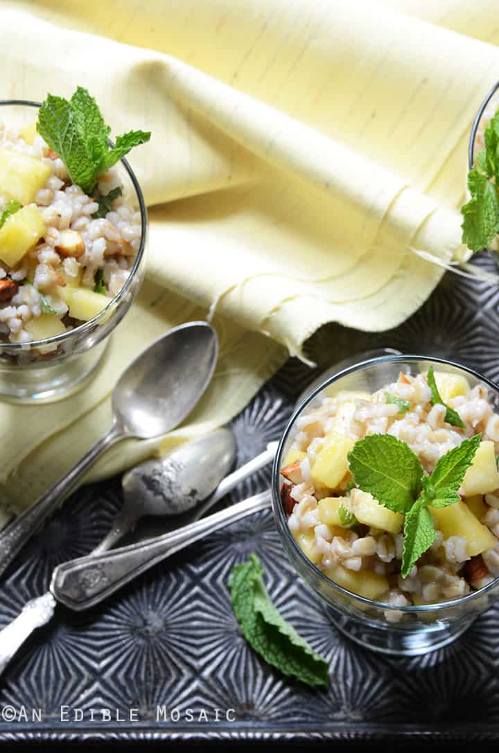 Breakfast Pineapple and Pearl Barley Pilaf 4