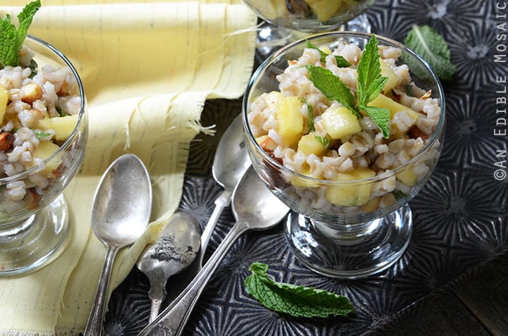 Breakfast Pineapple and Pearl Barley Pilaf 5