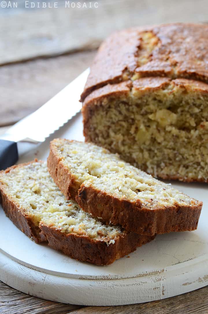 Pina Colada Banana Bread 1