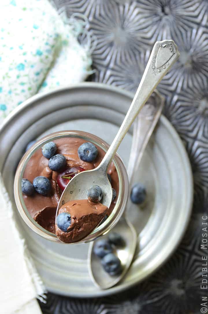 Easy Chai-Spiced Dark Chocolate Orange Mousse for One 2