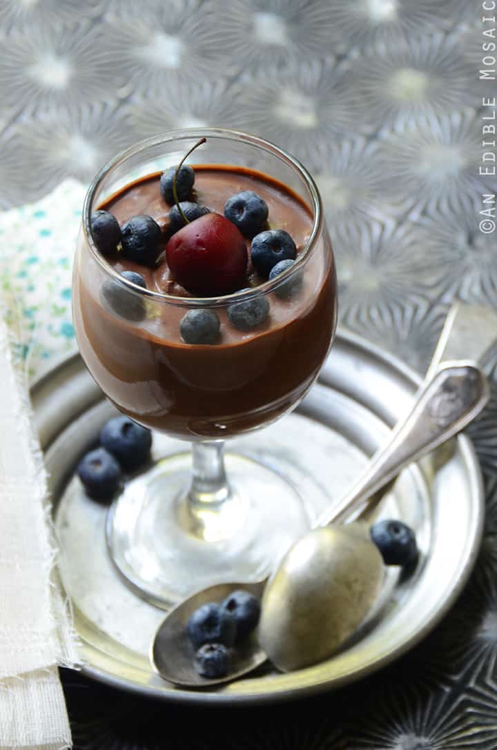 Easy Chai-Spiced Dark Chocolate Orange Mousse for One 3