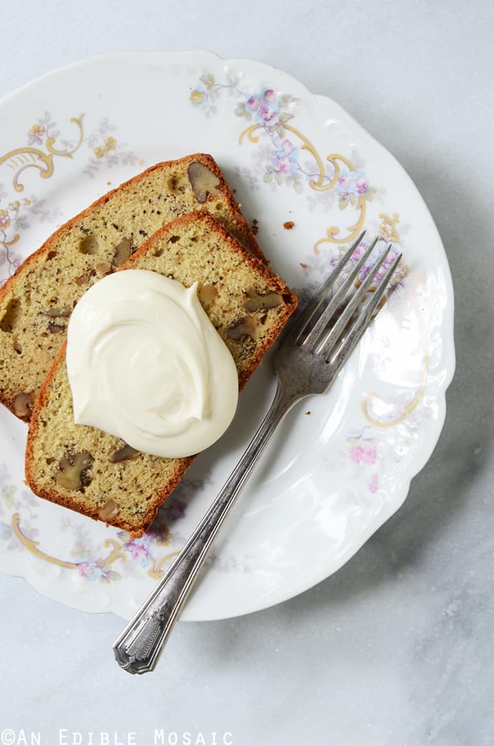 Earl Grey Tea and Honey Pound Cake with Walnuts 3