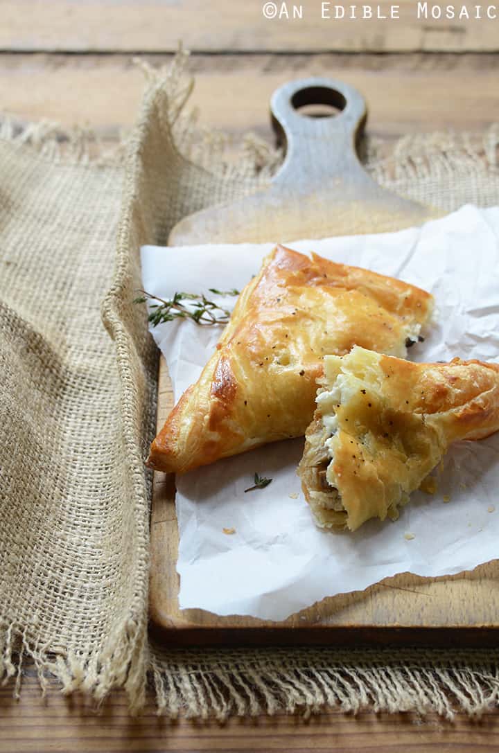 Easy Leftover Turkey, Mushroom, and Brie Puff Pastries 3