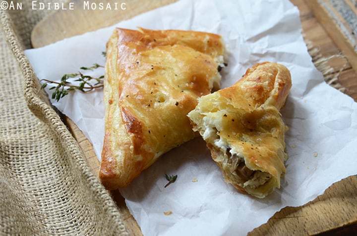 Easy Leftover Turkey, Mushroom, and Brie Puff Pastries 5