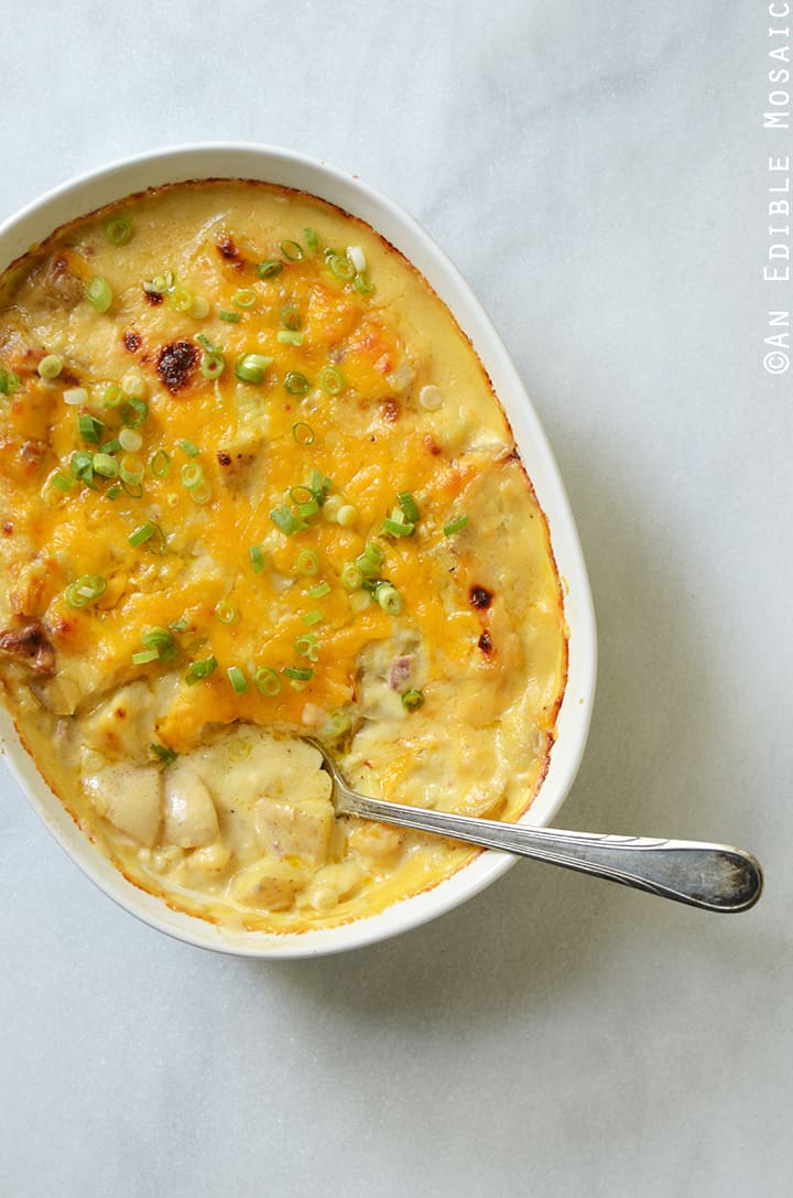 Loaded Cheesy Potato Casserole 1