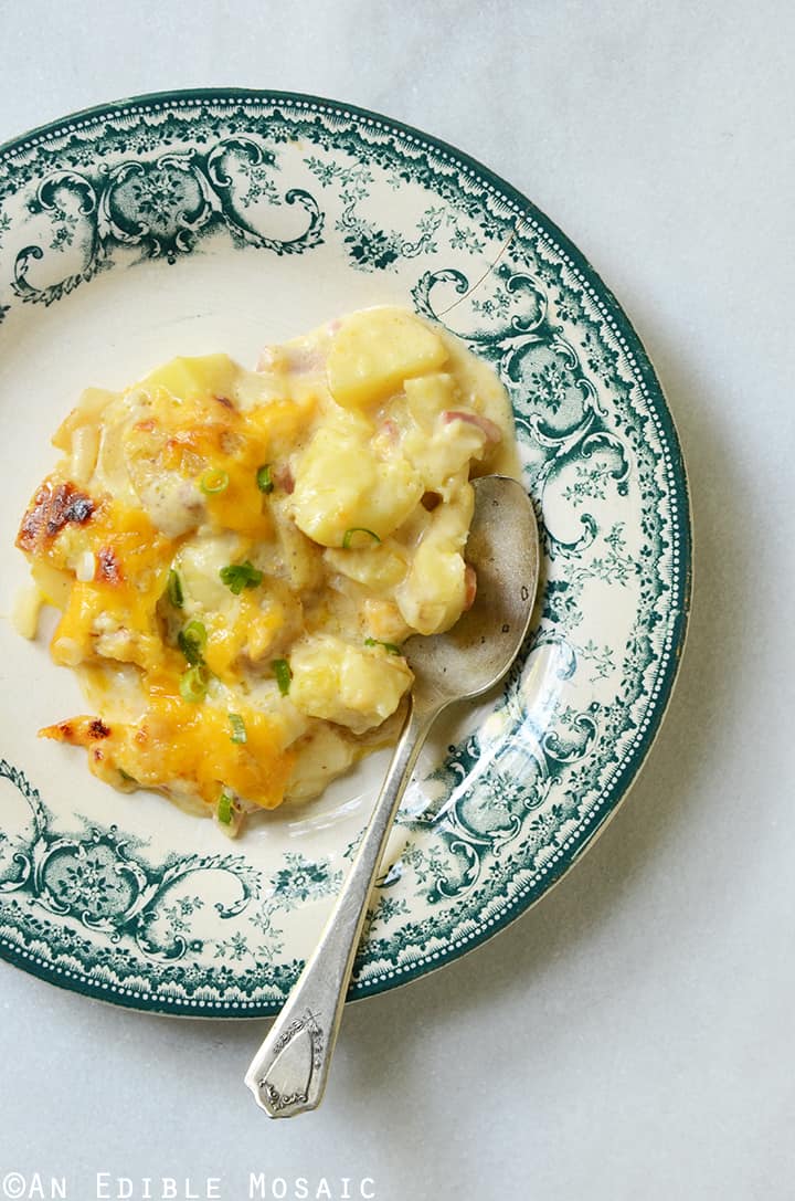 Loaded Cheesy Potato Casserole 4