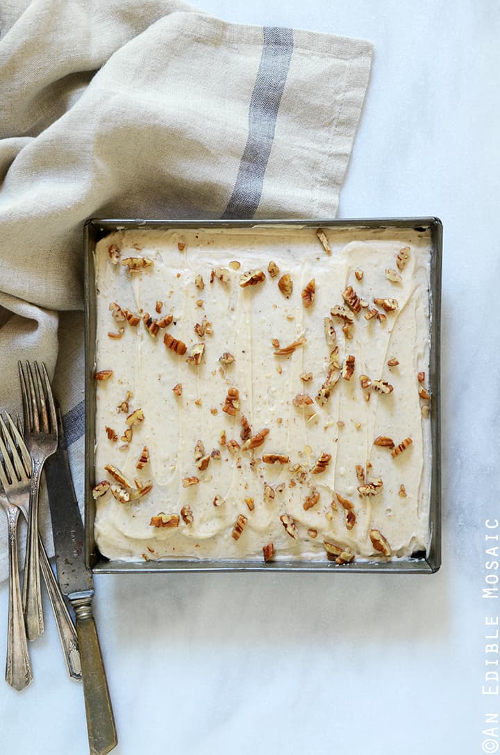 Pumpkin Spice Latte Snack Cake with Brown Butter Buttercream 2