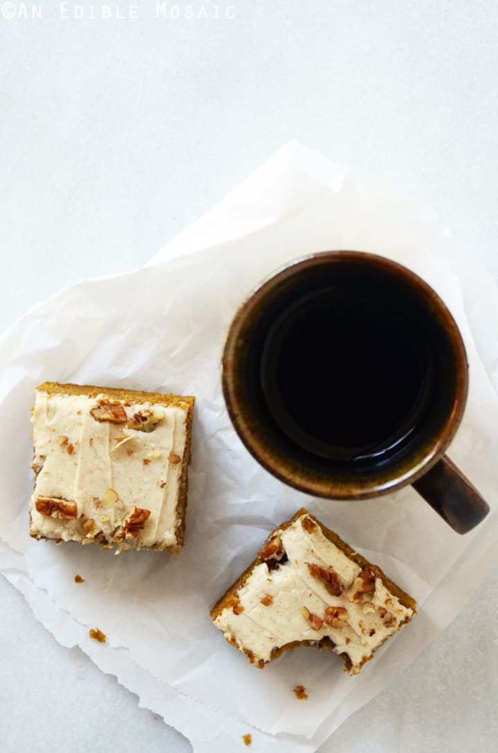 Pumpkin Spice Latte Snack Cake with Brown Butter Buttercream 3