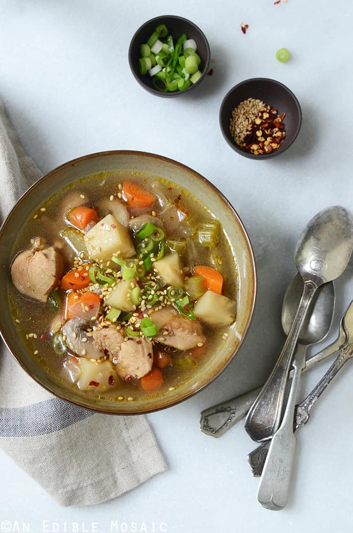 Stovetop Maple Chicken Hot Pot Recipe {Plus Maple Cookbook Review, Giveaway, and a Q&A with Katie Webster}