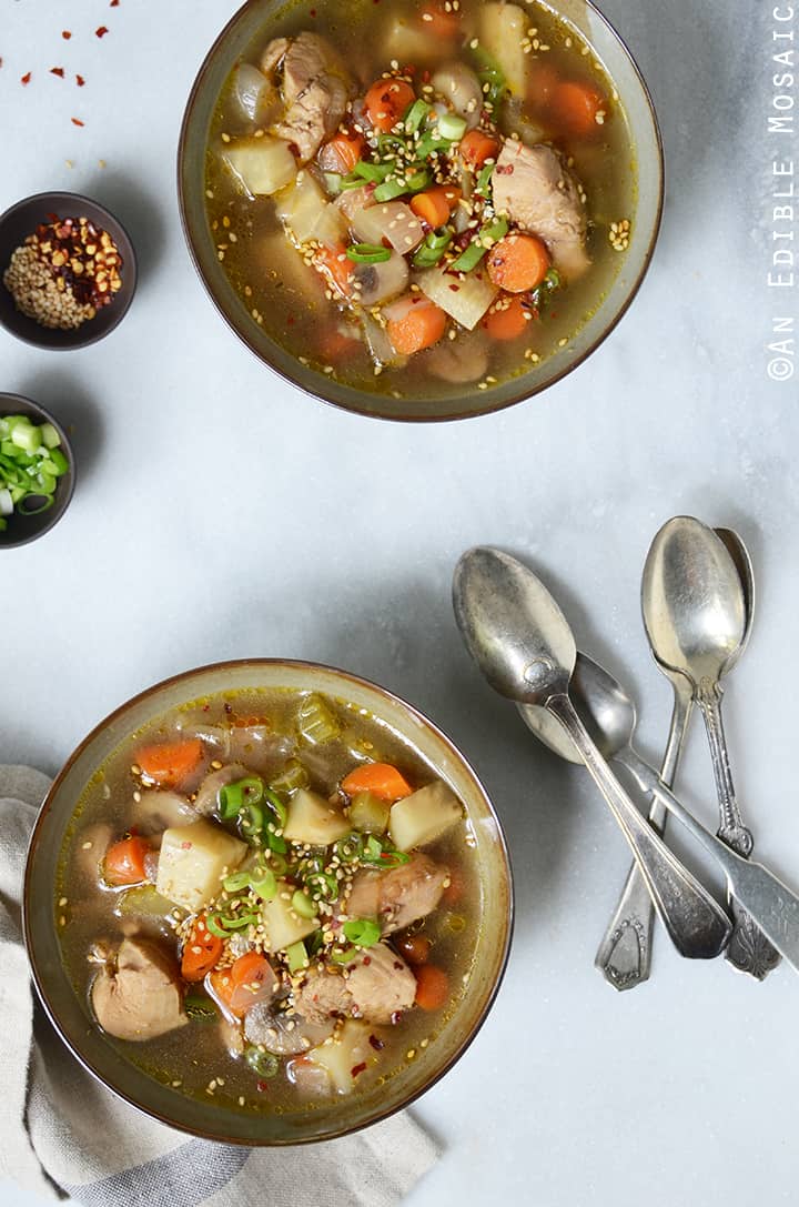 Stovetop Maple Chicken Hot Pot {Paleo} 3