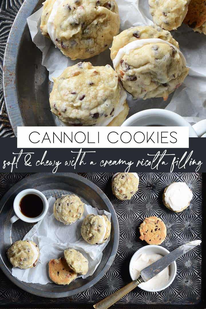 cannoli cookies pin