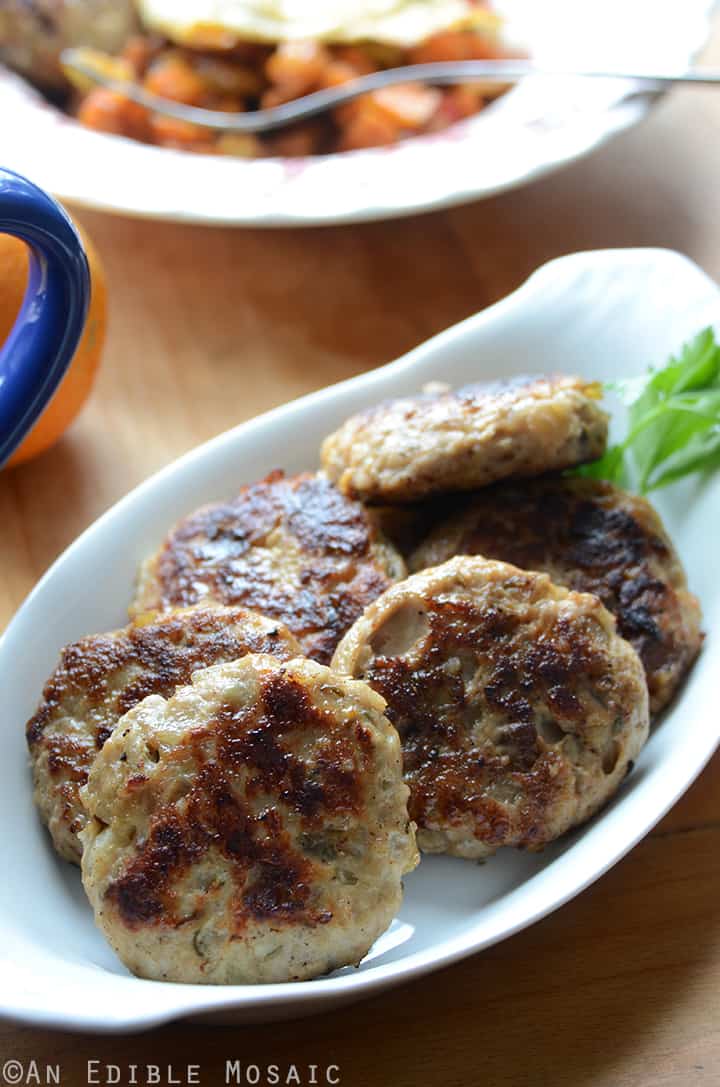 Apple-Onion Chicken Breakfast Sausage