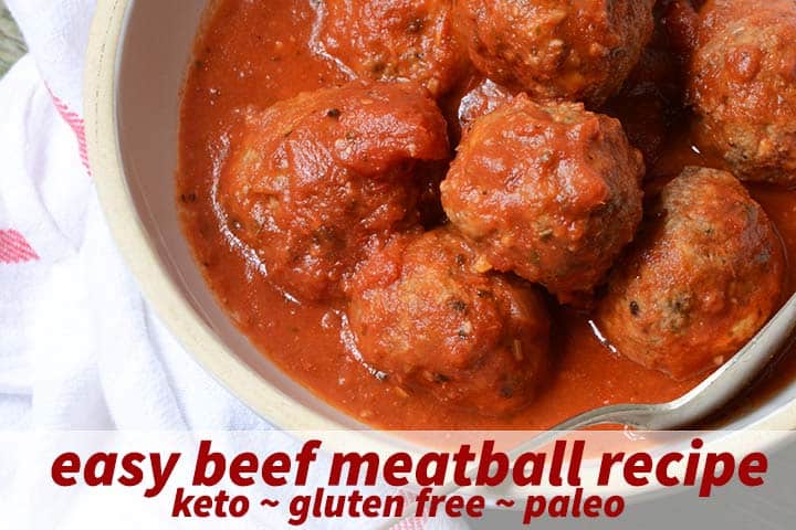 Gluten Free Meatballs with Description
