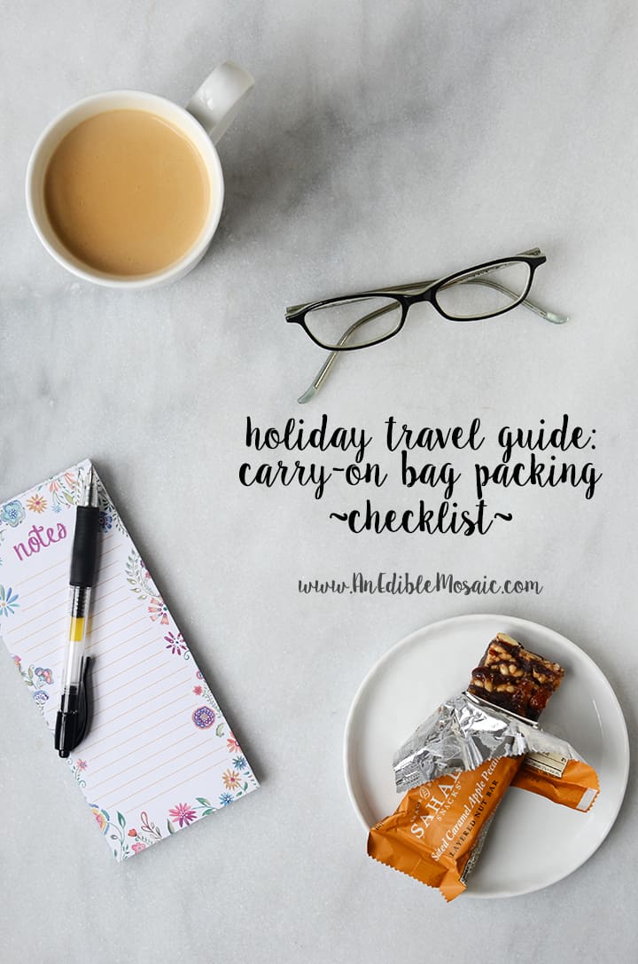 Holiday Travel Guide Checklist