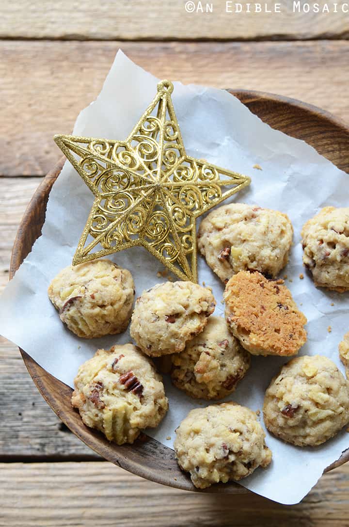 Maple Pecan Potato Chip Shortbread Cookies 3