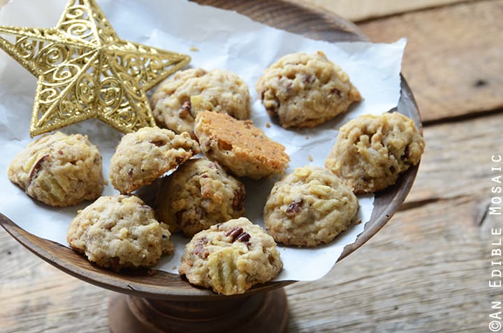 Maple Pecan Potato Chip Shortbread Cookies 5