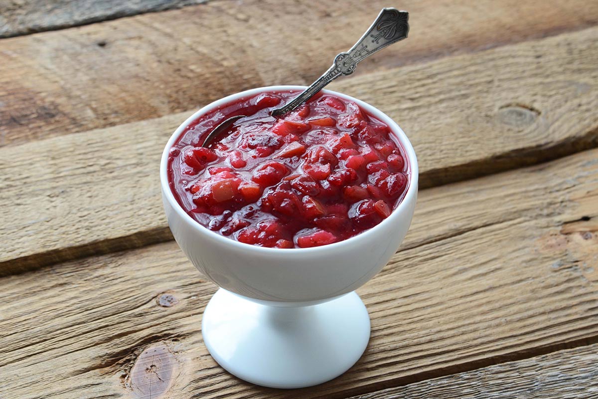 cranberry pear sauce