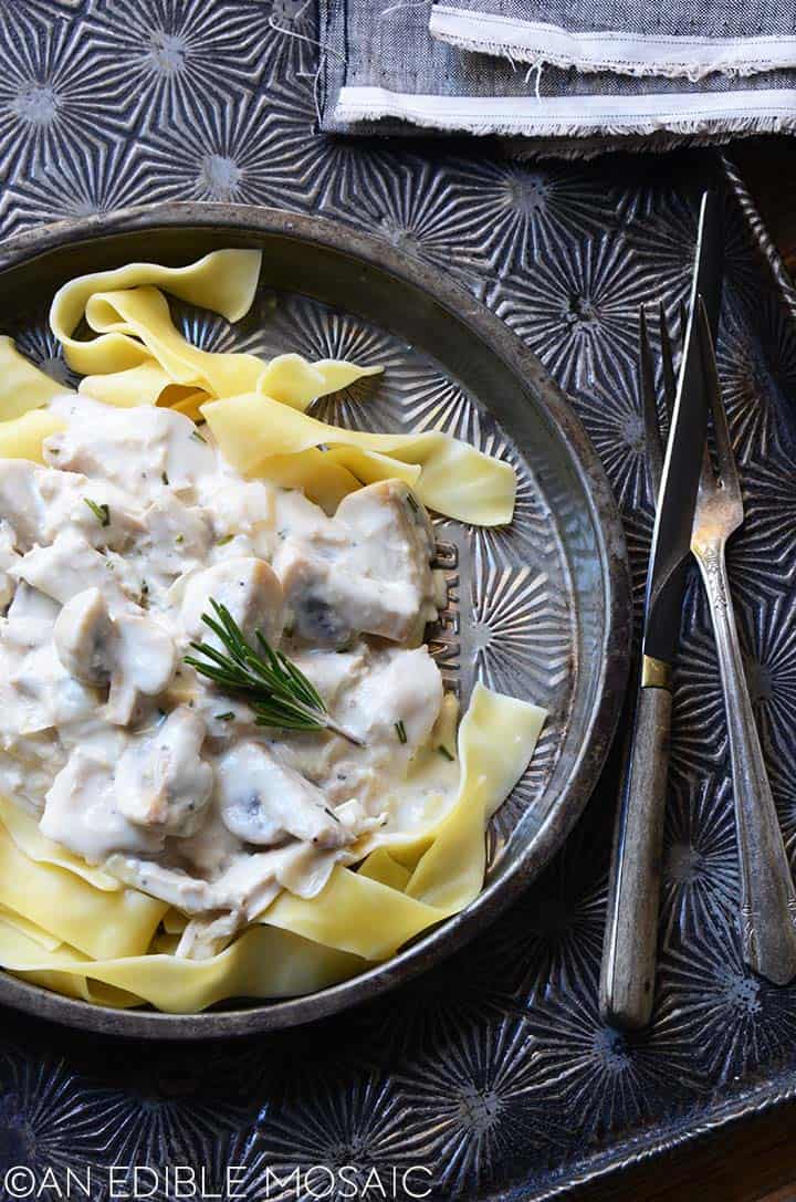 leftover turkey stroganoff