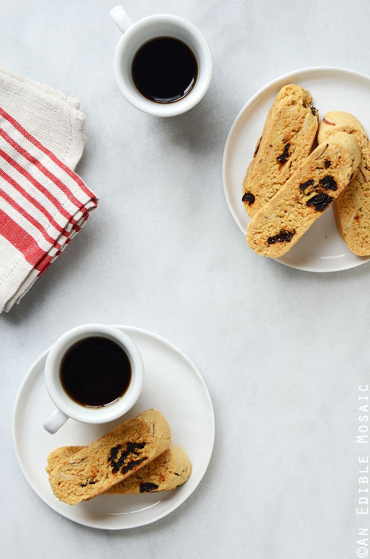 Cherry Almond Biscotti {Gluten-Free}