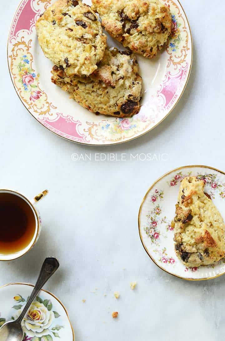 pear scones recipe with chocolate