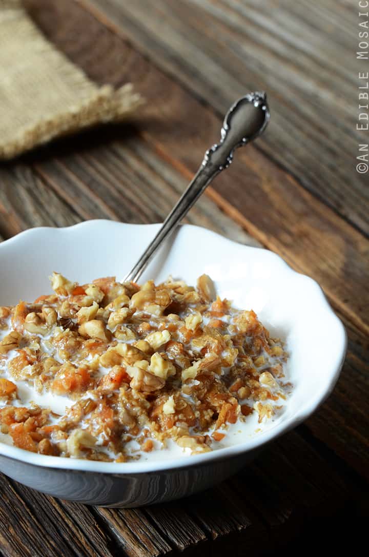 Carrot Cake Oatmeal 1