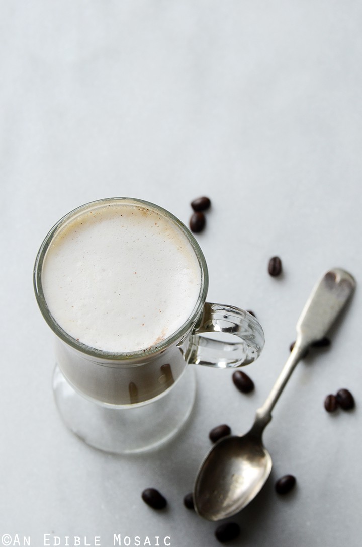 Easy Homemade Vanilla Almond Lattes 3