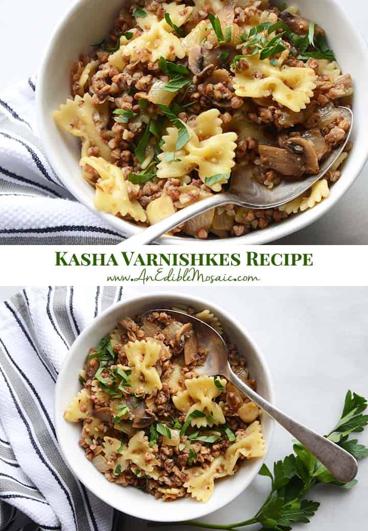 Kasha Varnishkes Recipe Pin