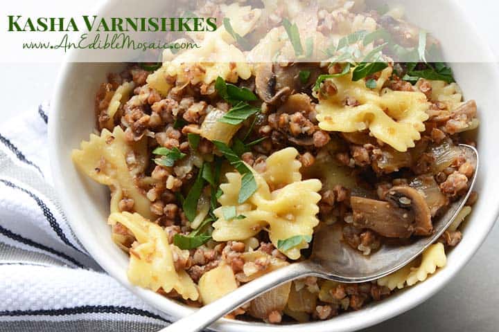 Kasha Varnishkes with Description