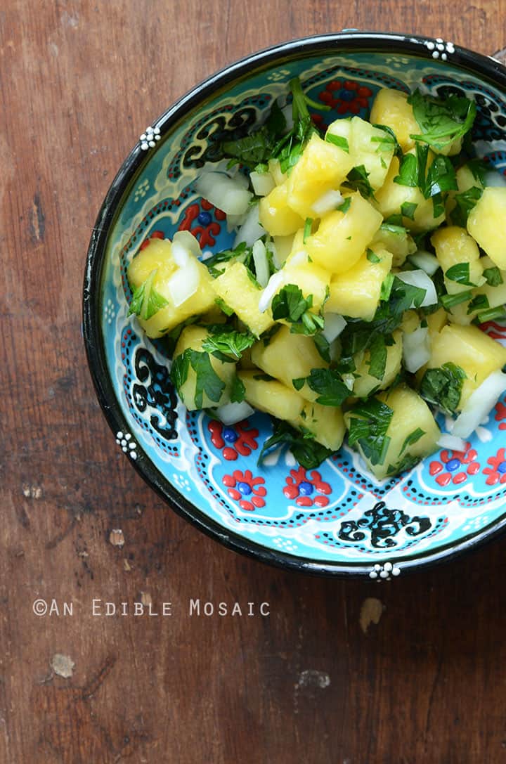 Pineapple-Mint Relish