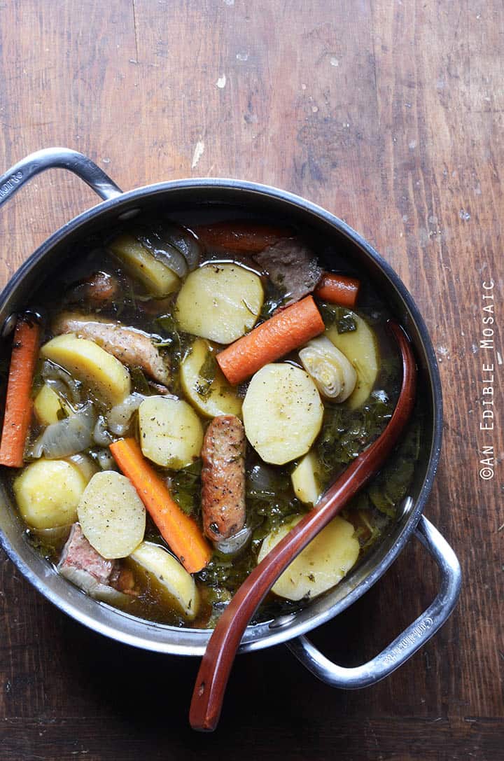 Dublin Coddle with Carrots and Greens 3