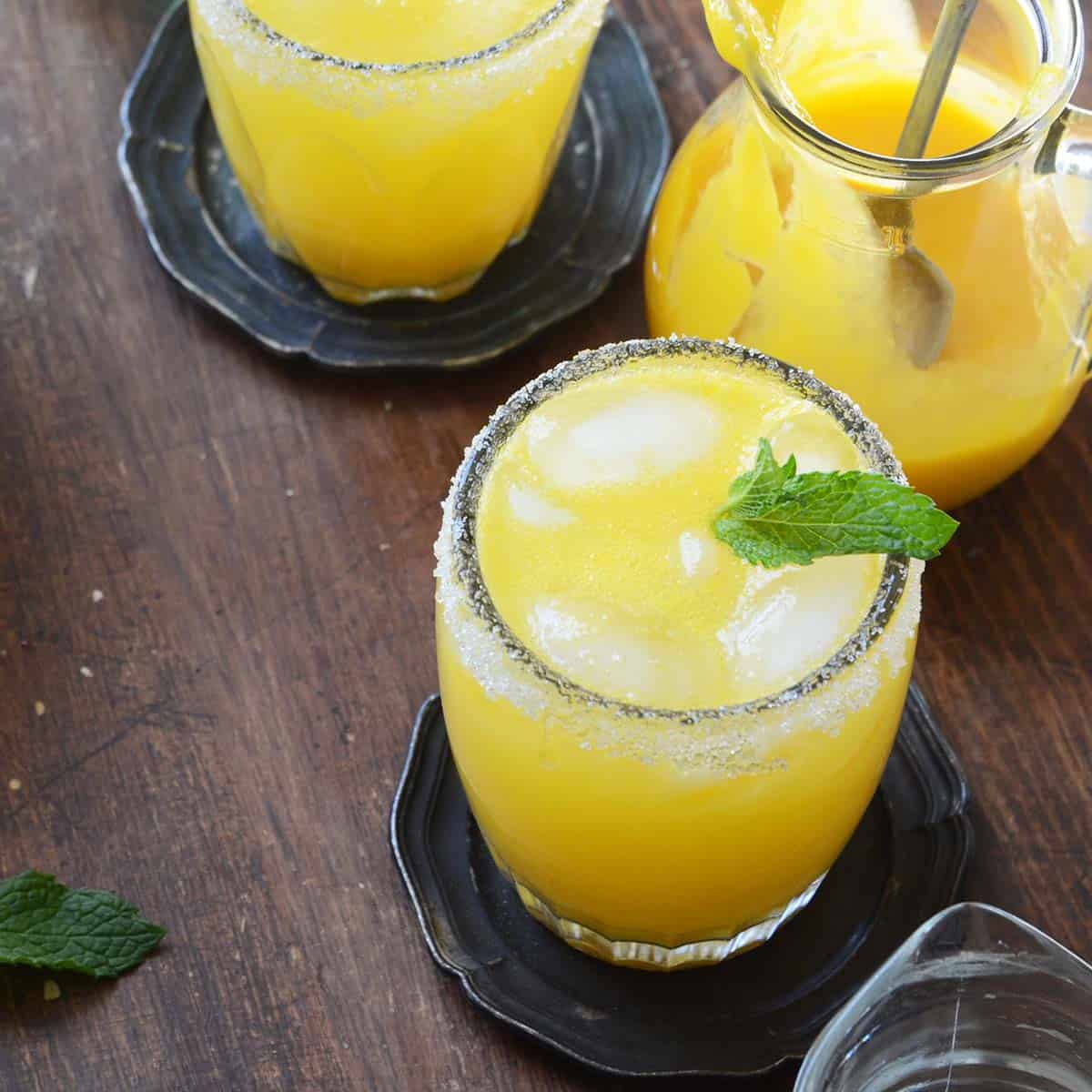 virgin mango margarita featured image