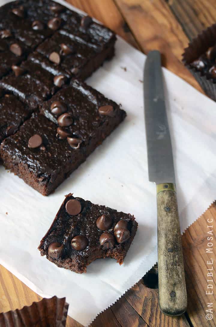 Secretly Healthy Fudgy Chocolate Sweet Potato Brownies {Paleo} 3