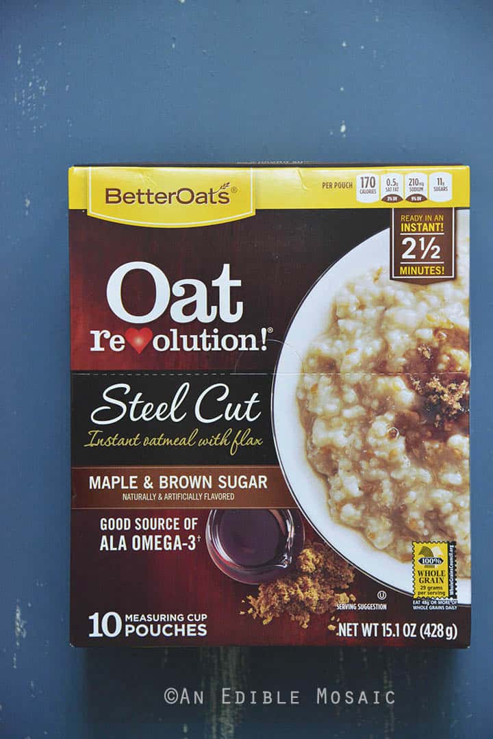 Better Oats Steel Cut Maple and Brown Sugar 1