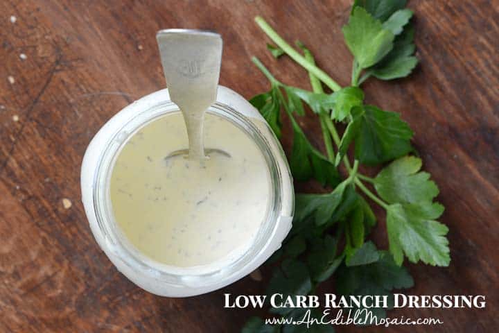 Low Carb Ranch Dressing with Description